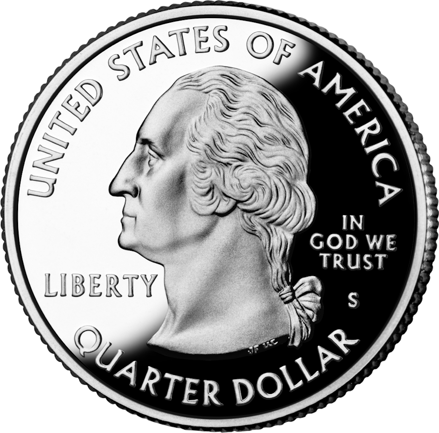 New Hampshire state quarter obverse